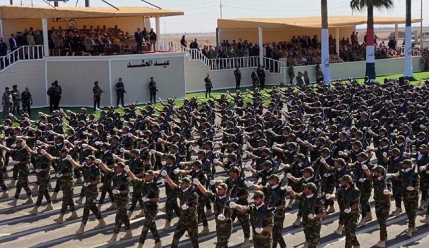 برگزاری مراسم هفتمین سالگرد تاسیس الحشد الشعبی با حضور الکاظمی + تصاویر