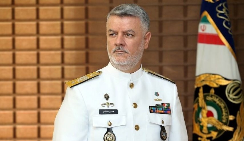 دریادار خانزادی عازم جزیره «ریونیون» واقع در اقیانوس هند جنوبی شد