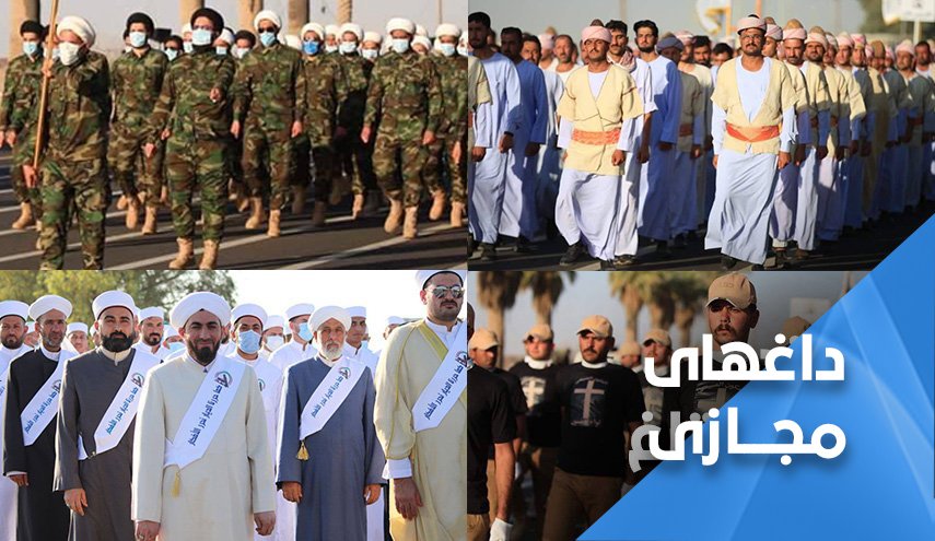 کاربران شبکه های اجتماعی رژه حشد الشعبی عراق را ستودند