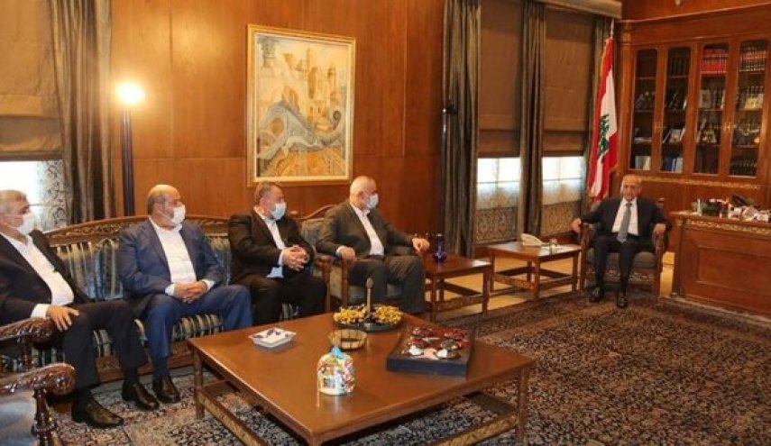 هنیه در دیدار با بری: مقاومت قادر است پیروزی‌های بزرگی را رقم بزند