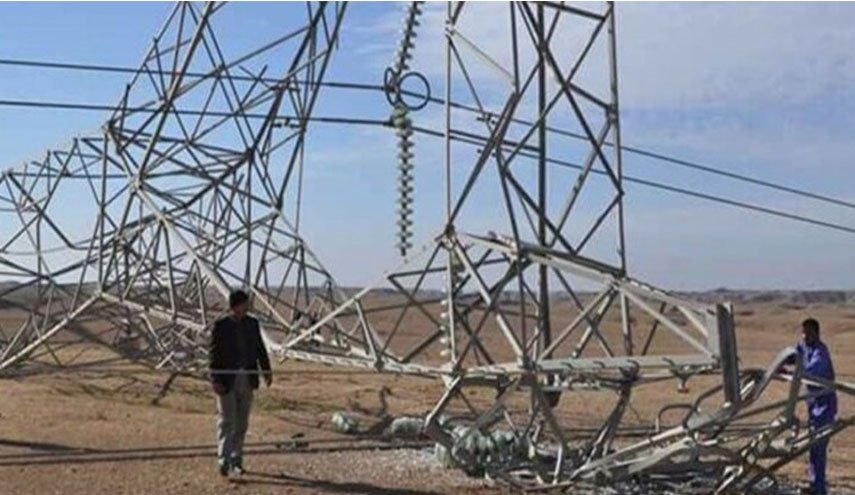 تداوم خرابکاری‌ها در شبکه برق عراق؛ سقوط سه دکل برق دیگر