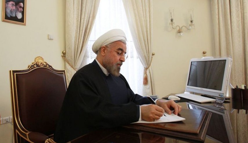 روحانی انتصاب رئیس قوه قضائیه را تبریک گفت