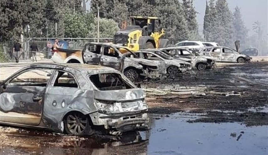 شمال و جنوب اسرائیل در آتش می‌سوزد

