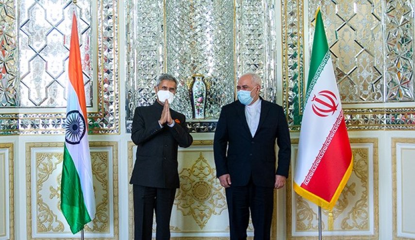تأکید ظریف و همتای هندی بر تقویت گفت‌وگوهای بین الافغانی
