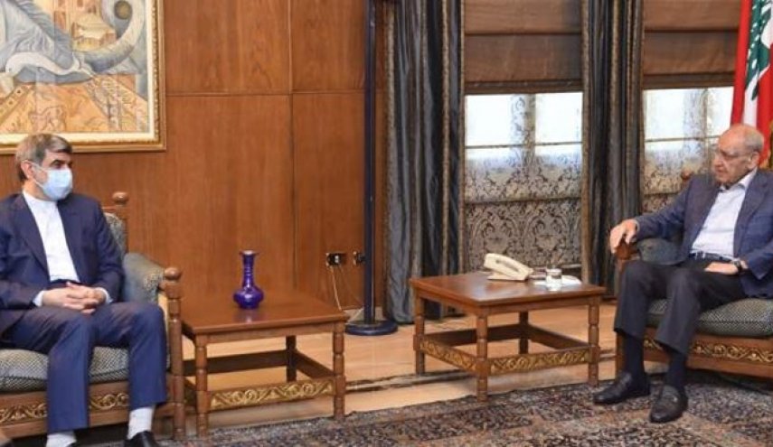 رایزنی سفیر ایران در لبنان با نبیه بری
