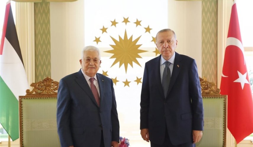 دیدار محمود عباس با اردوغان
