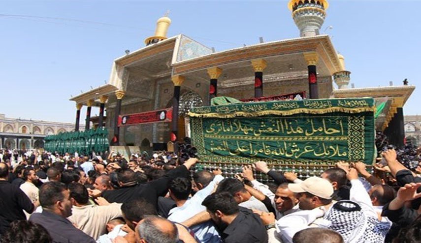 الكاظمية تحتضن حشود المعزين بذكرى استشهاد الامام محمد الجواد (ع)