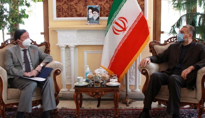 دیدار امیرعبداللهیان با سفیر چین