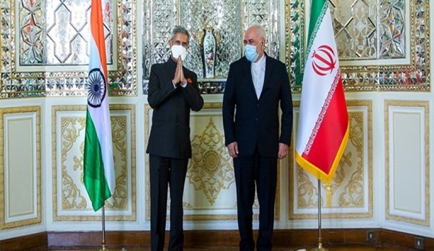وزيرا خارجية ايران والهند يبحثان التطورات الاقليمية