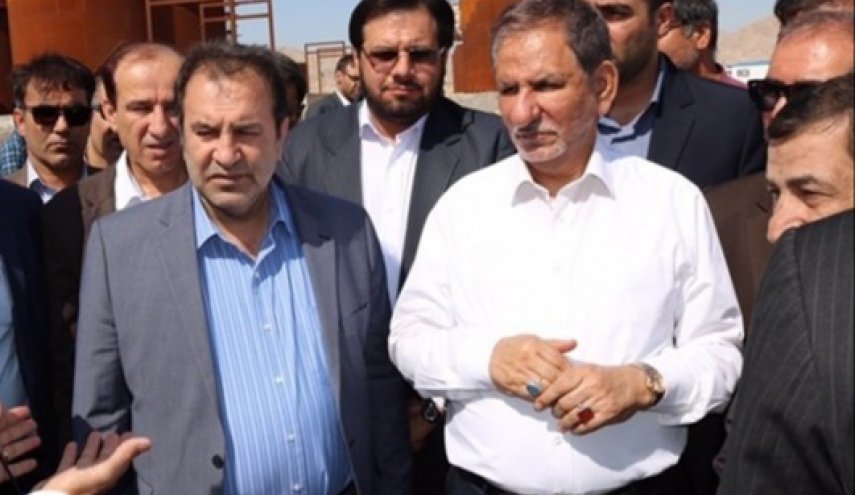جهانگیری از سد کرخه بازدید کرد
