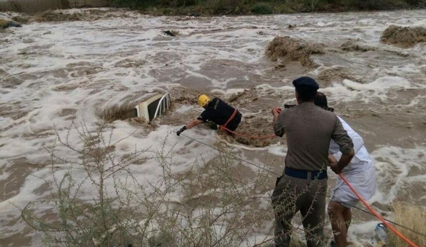 کشته شدن شهروندان عربستانی پس از وقوع سیل