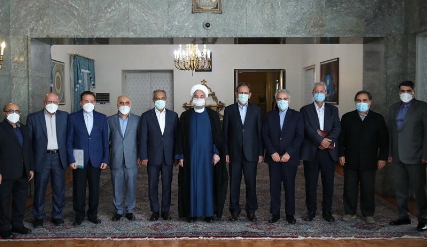 آخرین جلسه ستاد هماهنگی اقتصادی دولت حسن روحانی 
