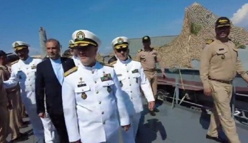 شناور پوتین در اختیار فرمانده نیروی دریایی ایران