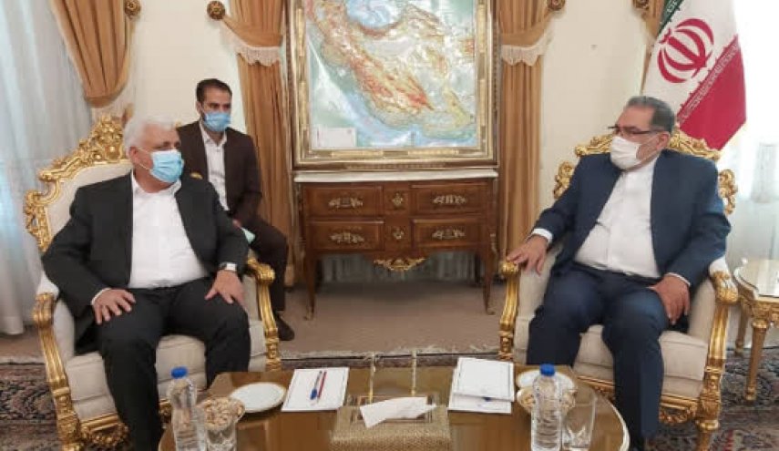 دیدار فرمانده حشد شعبی عراق با دریابان شمخانی