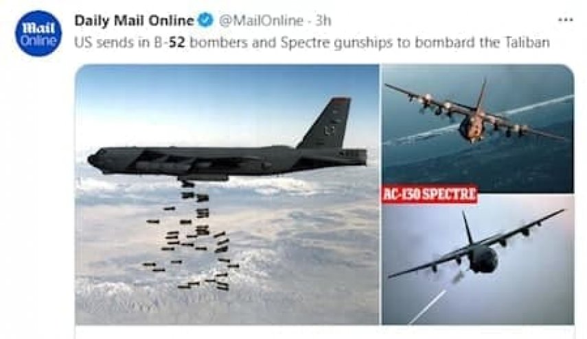 بایدن دستور حمله به مواضع طالبان را صادر کرد