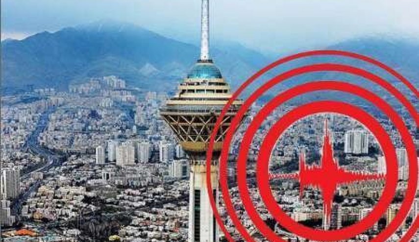 لحظاتی پیش زلزله تهران را لرزاند