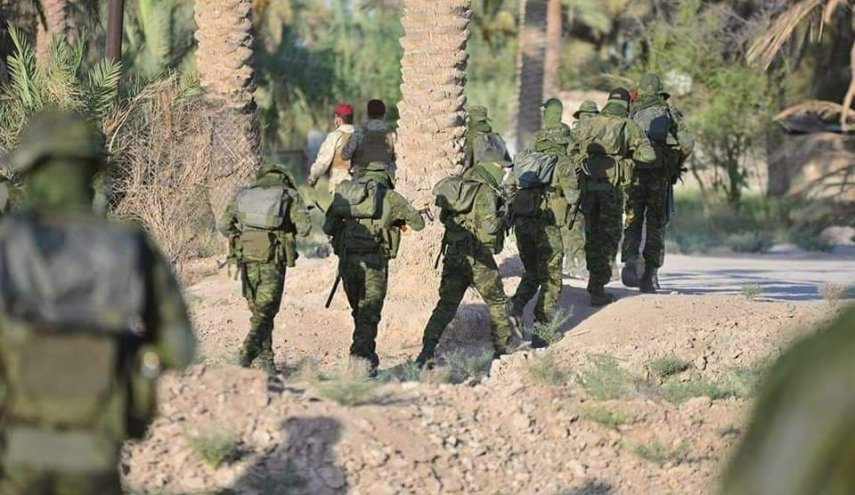 بالصور.. الحشد يشرع بعملية تفتيش واسعة شمالي بابل لتأمين زيارة عاشوراء