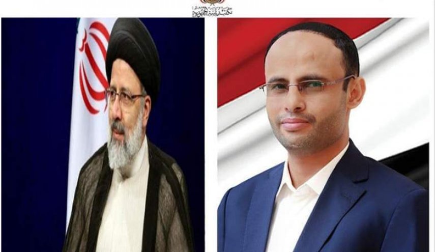 الرئيس اليمني  يتلقى برقية شكر جوابية من الرئيس الإيراني
