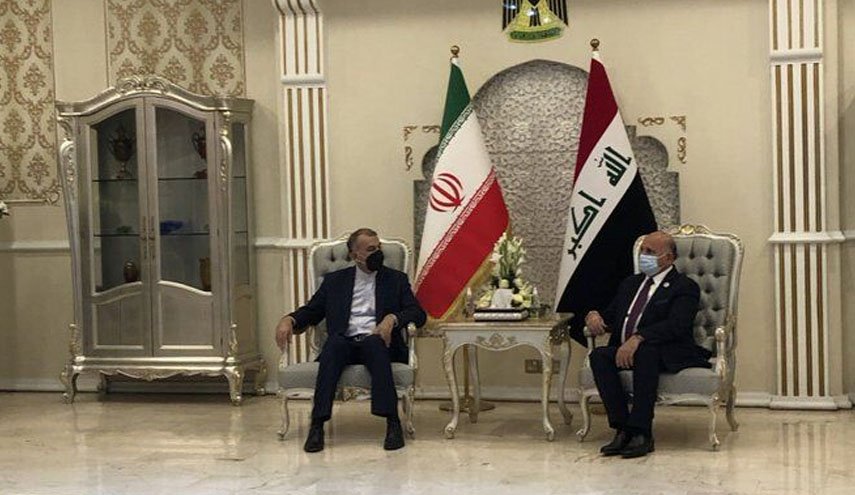 حسین امیرعبداللهیان وارد بغداد شد