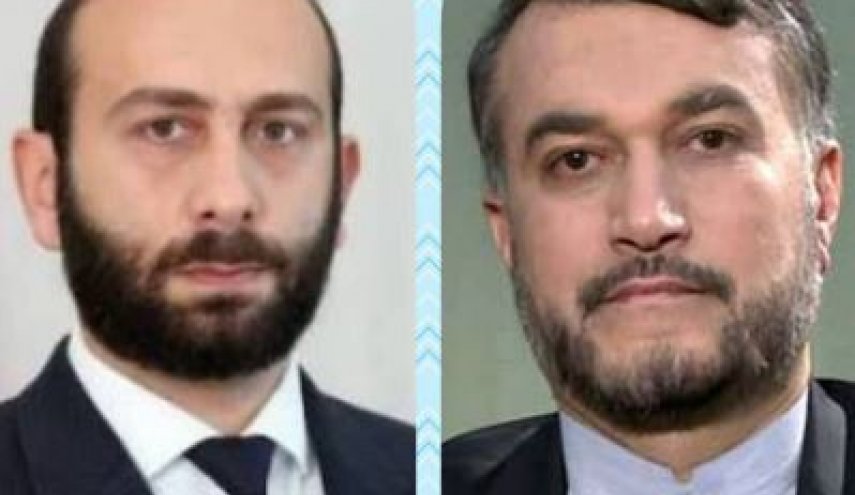 گفت وگوی تلفنی وزیر خارجه ارمنستان با امیرعبداللهیان
