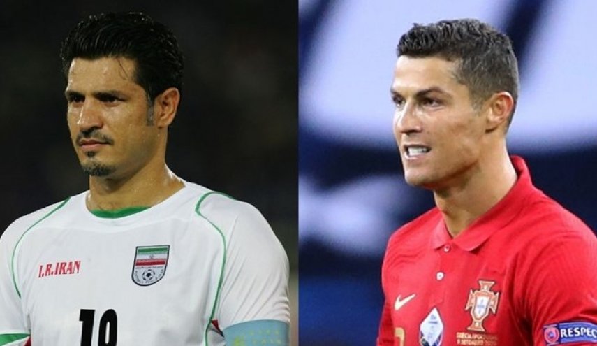 واکنش رونالدو بعد از شکستن رکورد دایی؛ از «شهریار» تشکر می‌کنم+عکس
