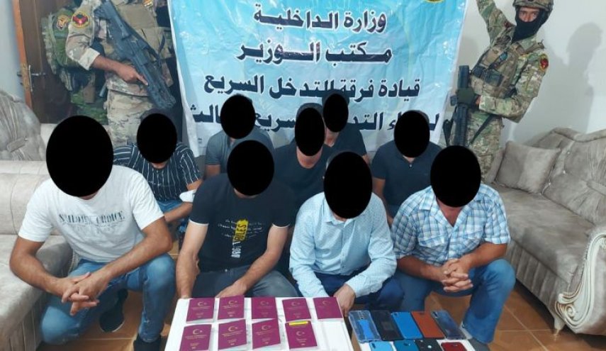 دخلوا العراق بطريقة غير قانونية.. القبض على تسعة أجانب في كركوك