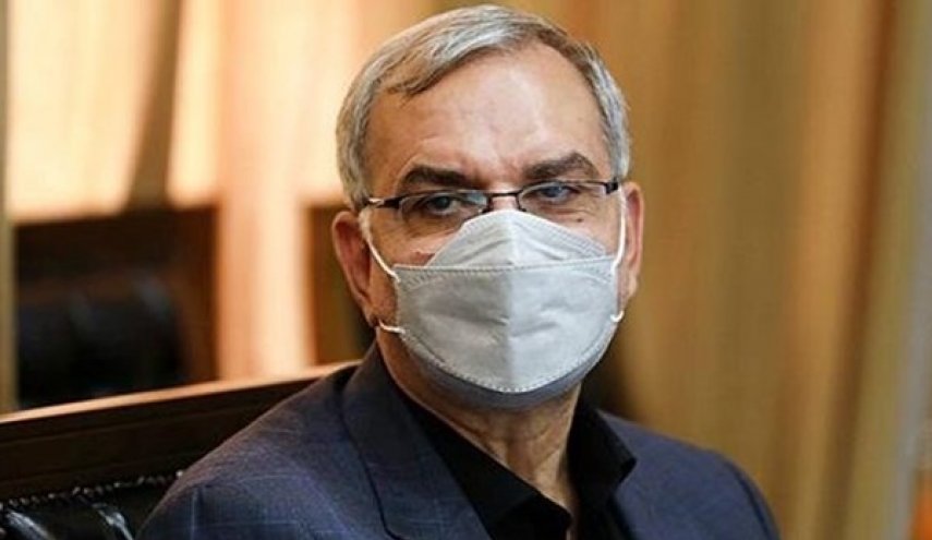 وزير الصحة الايراني: لدينا خزين كبير من جرعات لقاح كورونا