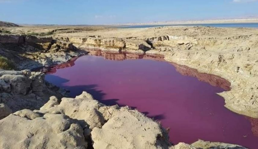 وزارة المياه في الأردن تعلق على قضية  بركة حمراء في منطقة الأغوار 