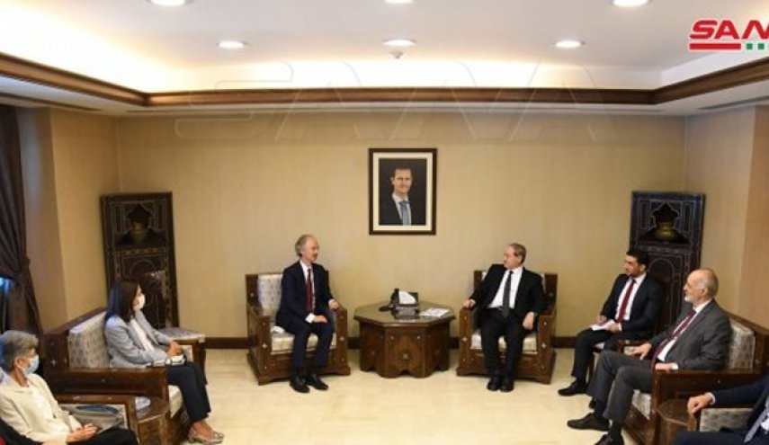 فیصل مقداد: آمریکا و ترکیه به اشغالگری و حمایت از تروریسم در سوریه پایان دهند