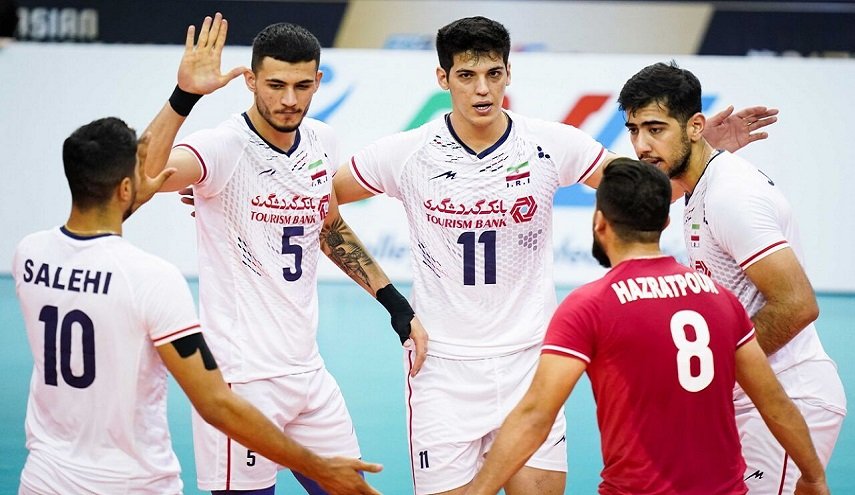 تأهل المنتخب الإيراني للمرحلة الثانية من بطولة آسيا للكرة الطائرة
