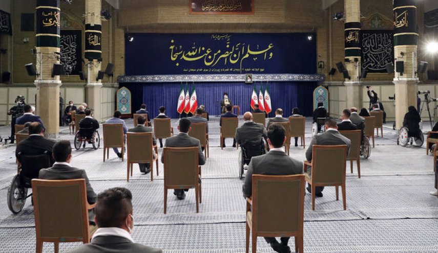 دیدار مدال‌آوران ایران در رقابت‌های المپیک و پارالمپیک با رهبر معظم انقلاب

