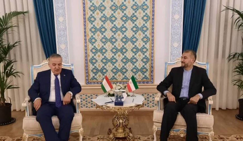 استقبال امیرعبداللهیان از گسترش روابط همه جانبه با دوشنبه در دیدار با همتای تاجیکستانی 