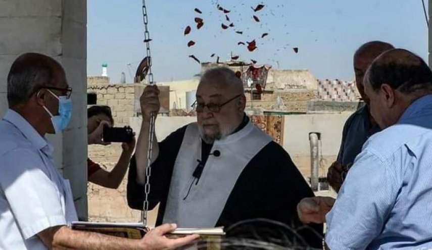 بالصور.. 'أجراس الكنائس' تدوي في الموصل بعد صمت 7 سنوات