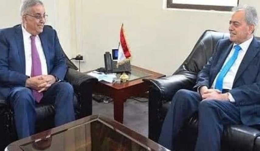 وزير خارجية لبنان يبحث مع السفير السوري العلاقات بين البلدين