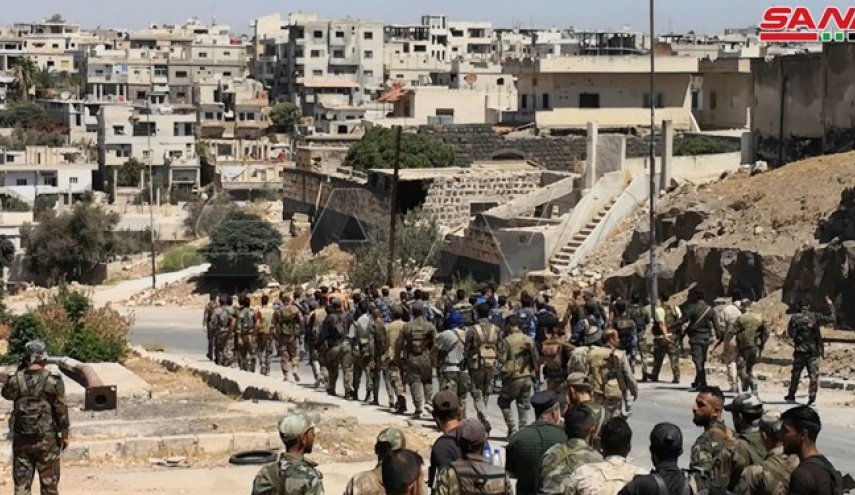 ارتش سوریه وارد شهرک «تل شهاب» و «وزیزون» در استان درعا شد
