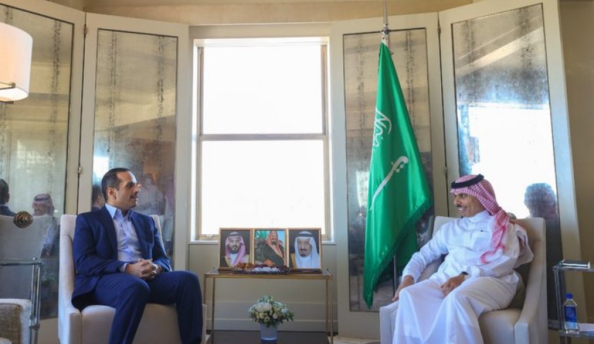 وزيرا الخارجية السعودي والقطري يلتقيان في نيويورك