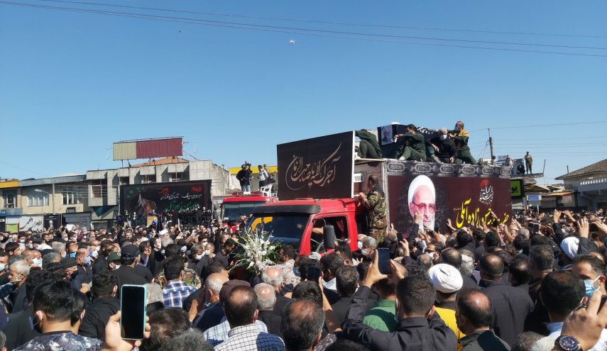 آیین تشییع پیکر علامه حسن زاده آملی آغاز شد