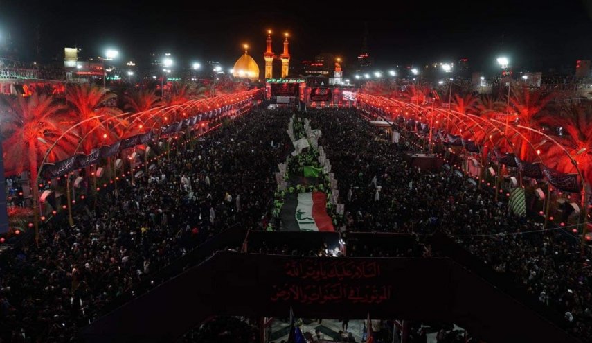 دوربین العالم همراه با مراسم باشکوه اربعین حسینی در کربلا