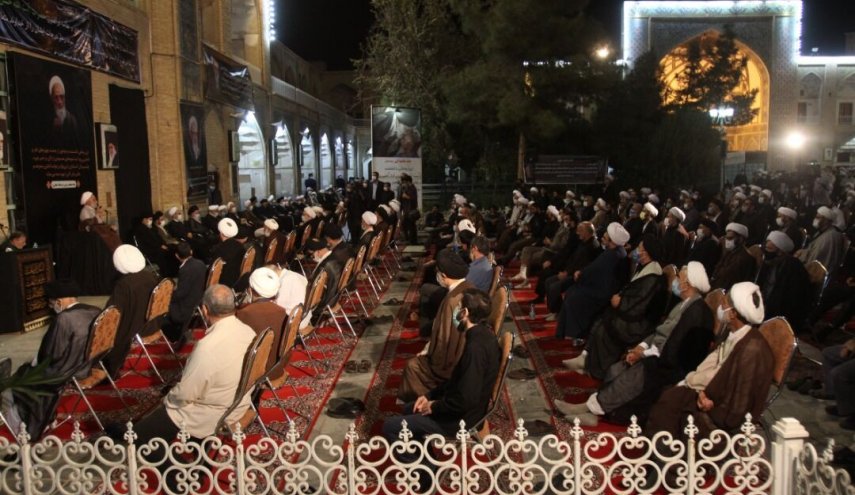 مراسم بزرگداشت علامه حسن زاده آملی در قم برگزار شد