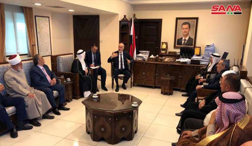 لدى لقائه وفدا عشائريا.. بشار الجعفري يكشف سبب الحرب على سوريا