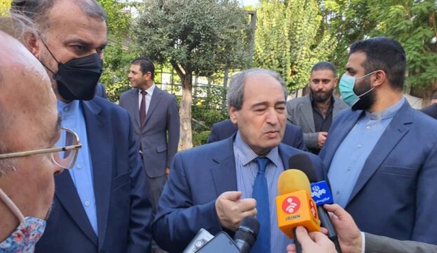 وزیر خارجه: فیصل مقداد به تهران می‌آید/ سوریه متحد استراتژیک ایران است