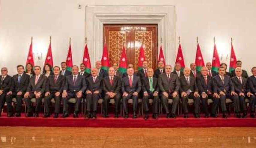 وزیران دولت اردن قبل از ترمیم کابینه استعفا کردند