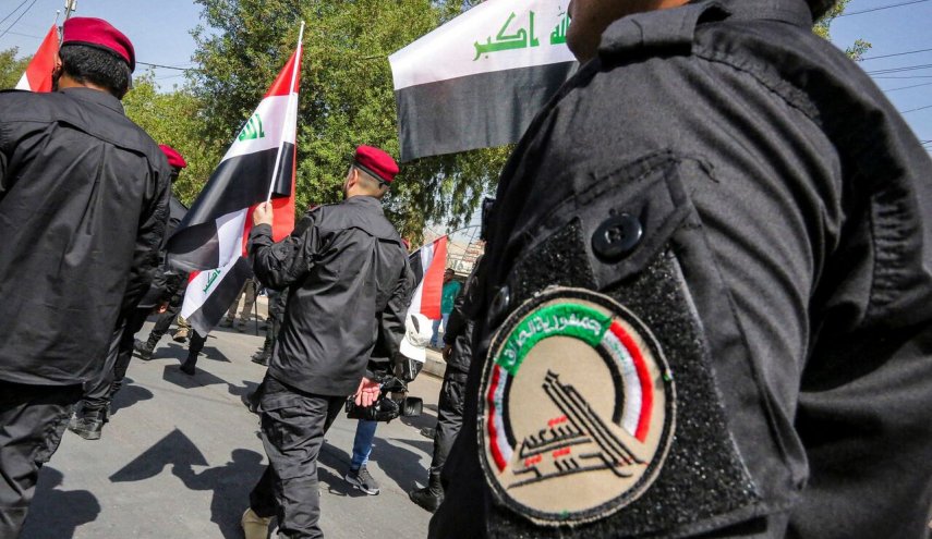 الحشد الشعبی حمله خمپاره ای به پایگاه خود در بغداد را تکذیب کرد