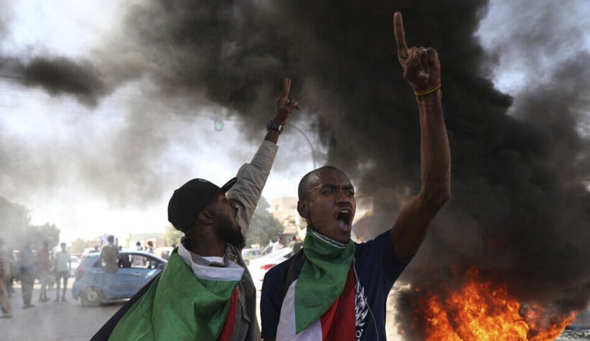 ادامه اعتراضات در سودان