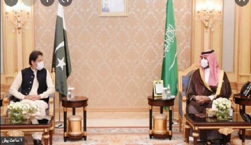 دیدار عمران خان و بن سلمان در ریاض
