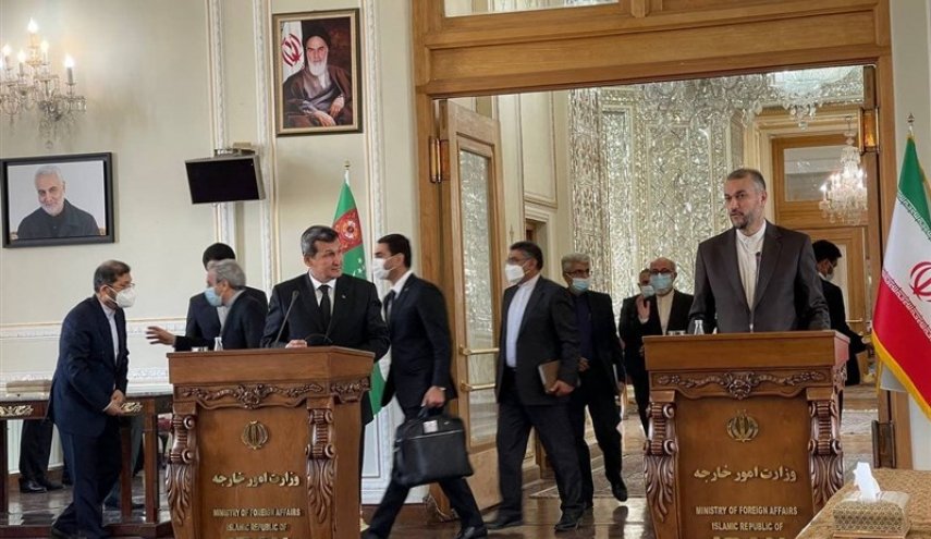 امیرعبداللهیان: سند همکاری‌های مشترک ایران و ترکمنستان مورد بازنگری قرار می‌گیرد