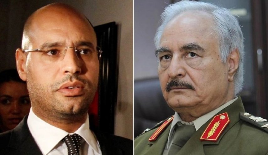 صحيفة عبرية: سيف الإسلام وحفتر استعانا بشركة 'إسرائيلية' لتولي الحملة الانتخابية 