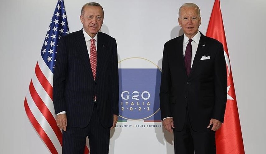 اردوغان با بایدن در حاشیه جی ۲۰ دیدار کرد