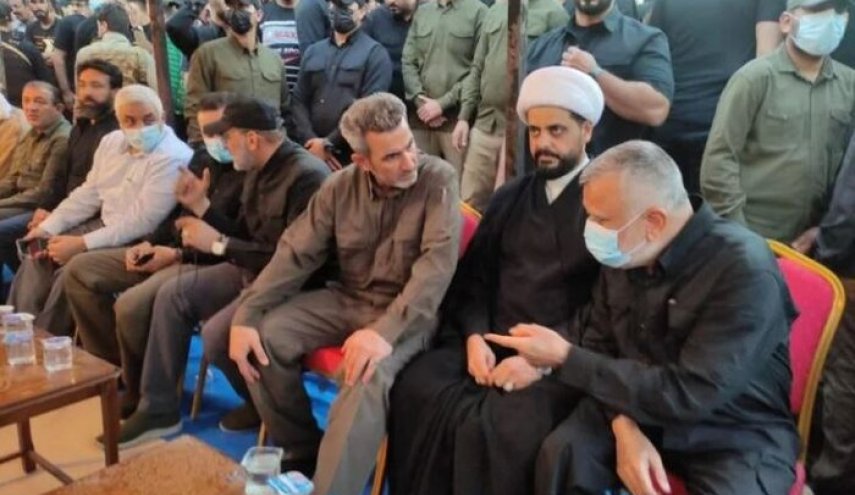 شب دوم مراسم منطقه سبز بغداد؛ این بار مالکی، زیدان و فیاض هم آمدند
