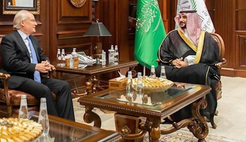 دیدار فرستاده آمریکا در امور یمن با معاون وزیر دفاع عربستان